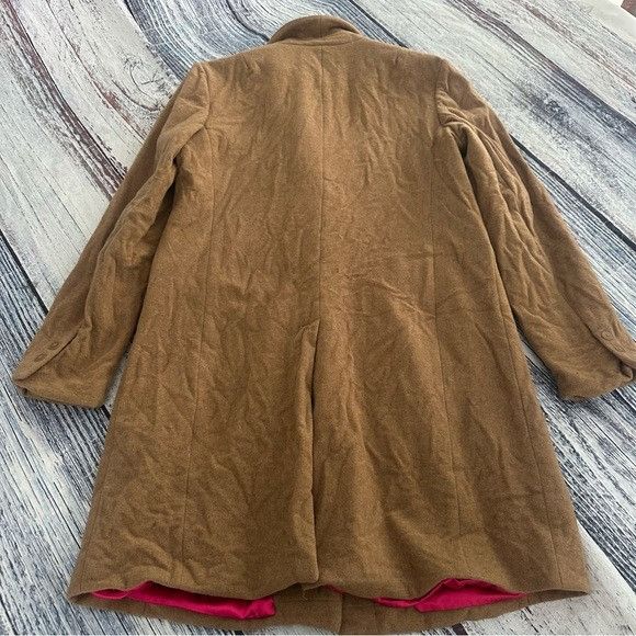 Gap Vintage GAP Y2K Wool/Cashmere Women's Tan Overcoat Size M / US 6-8 / IT 42-44 - 3 Thumbnail