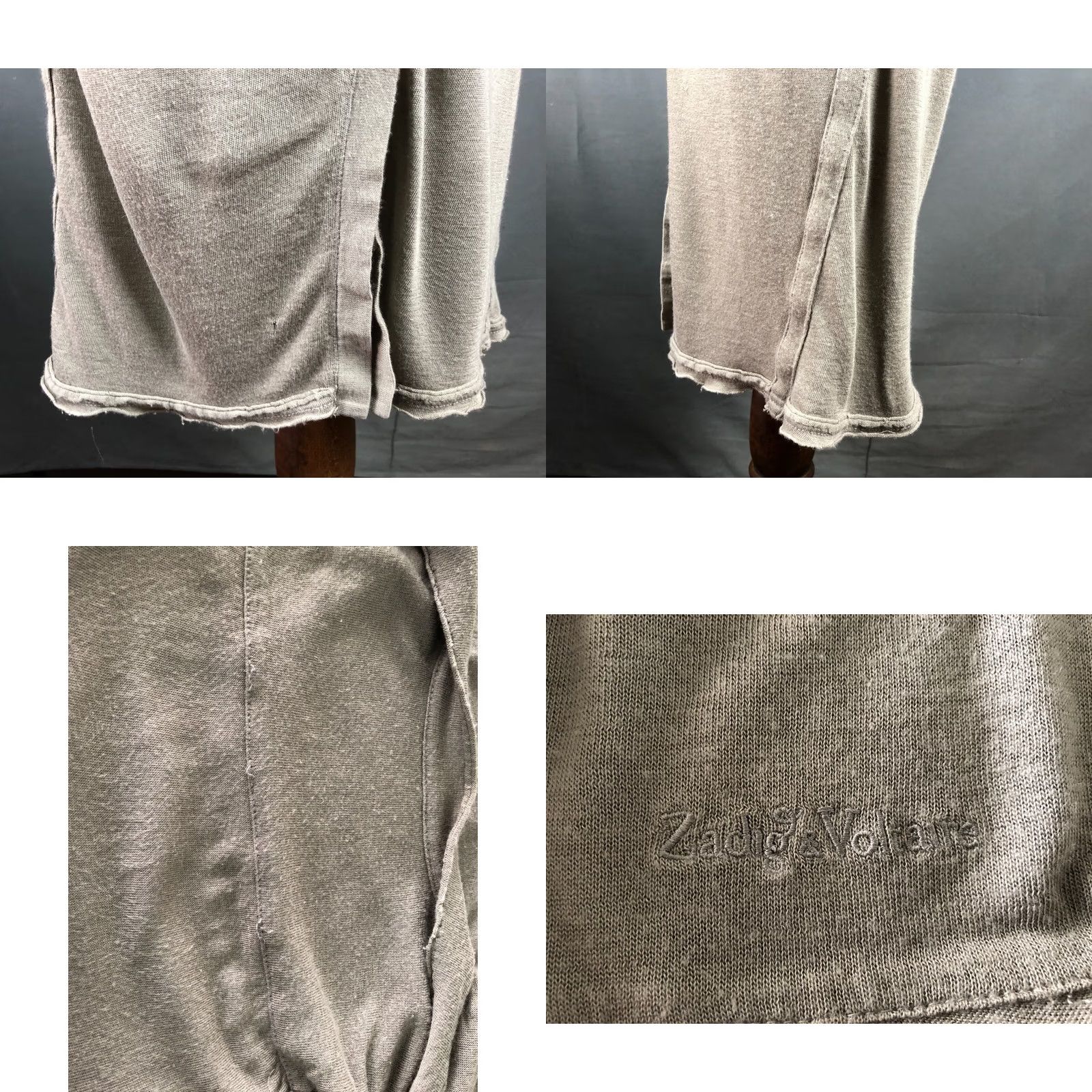 Zadig & Voltaire Zadig & Voltaire Dress Wool Gray Women Size 2 Size XS / US 0-2 / IT 36-38 - 8 Thumbnail