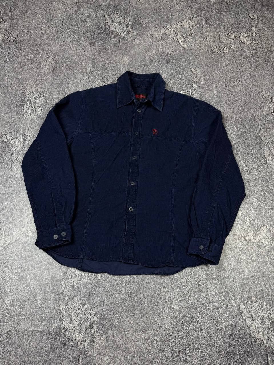 Fjallraven Vintage Fjallraven Navy Corduroy Outdoor Shirt Size M / US 6-8 / IT 42-44 - 2 Thumbnail