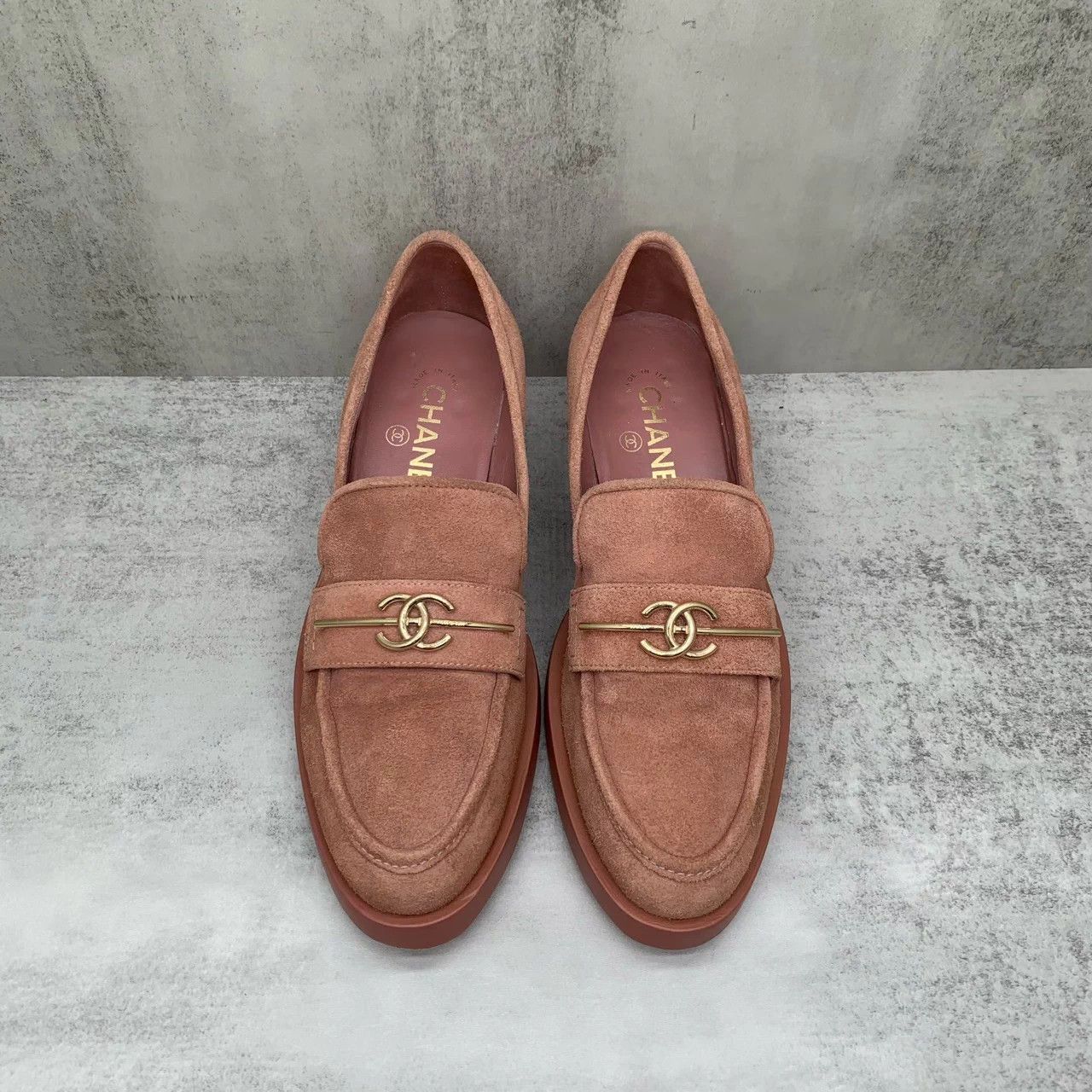 Chanel Chanel Pink Loafer 38 99 New Size US 7 / IT 37 - 4 Thumbnail