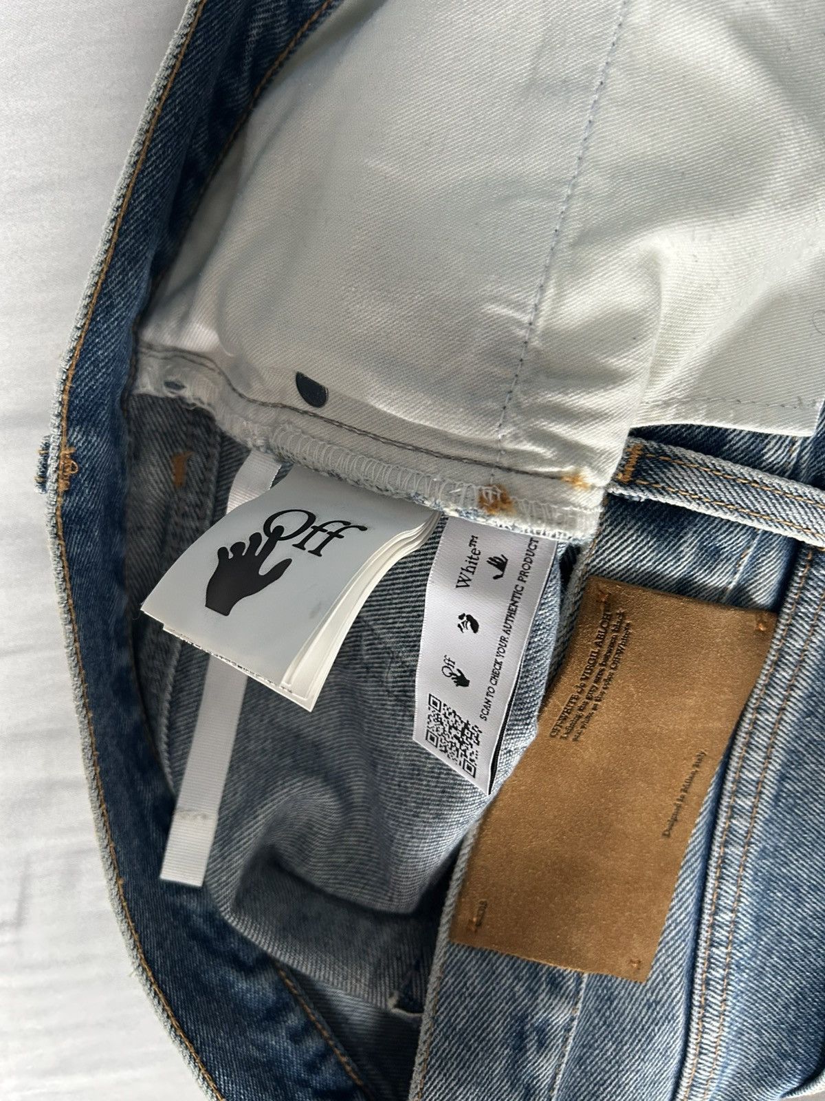 Off-White Off-white jeans Size US 35 - 6 Thumbnail