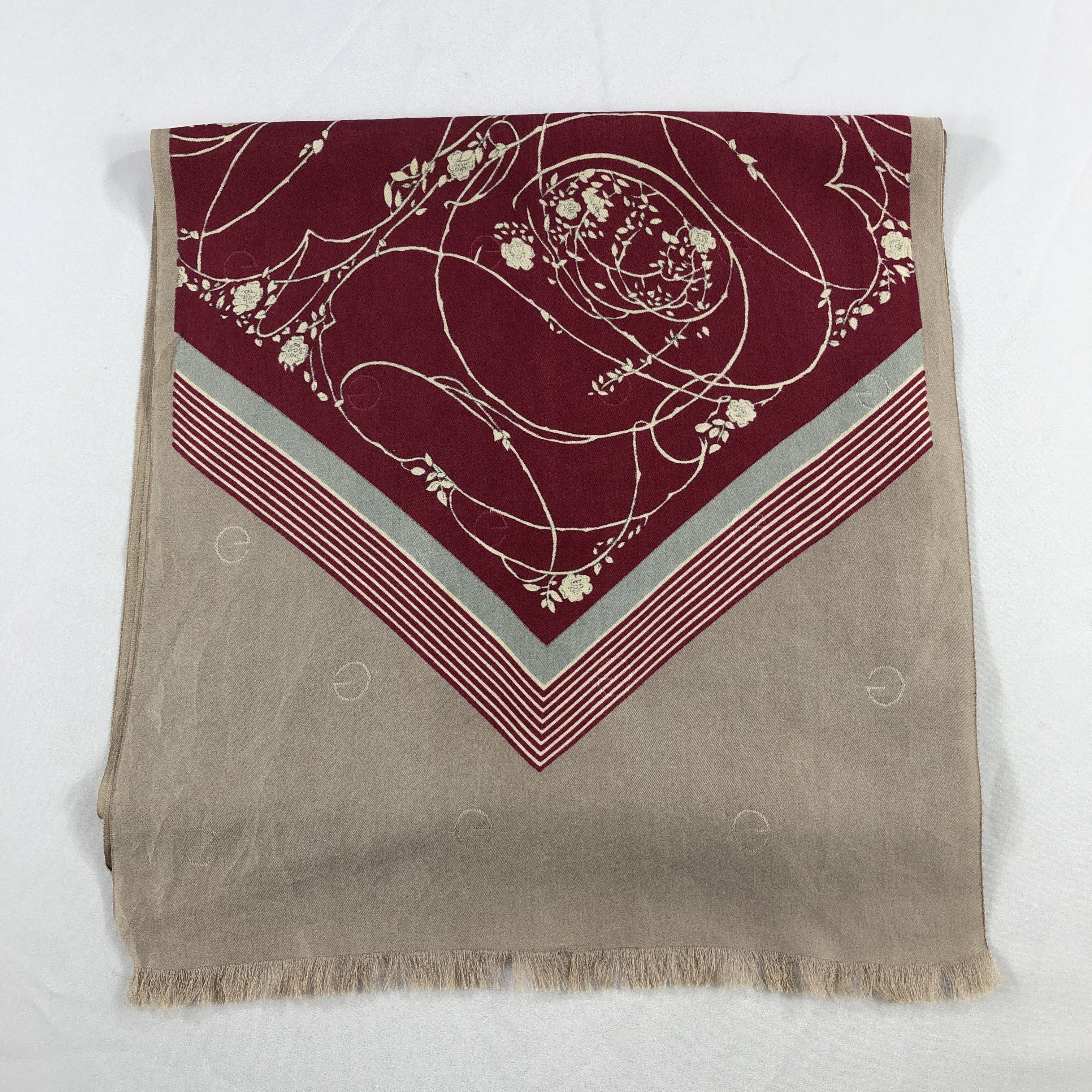 Vintage Vintage Silk Scarf Size ONE SIZE - 3 Thumbnail
