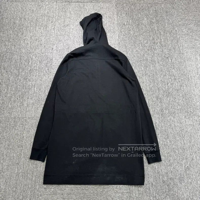 Rick Owens Rick Owens Long hooded sweatshirt Size US XL / EU 56 / 4 - 2 Thumbnail
