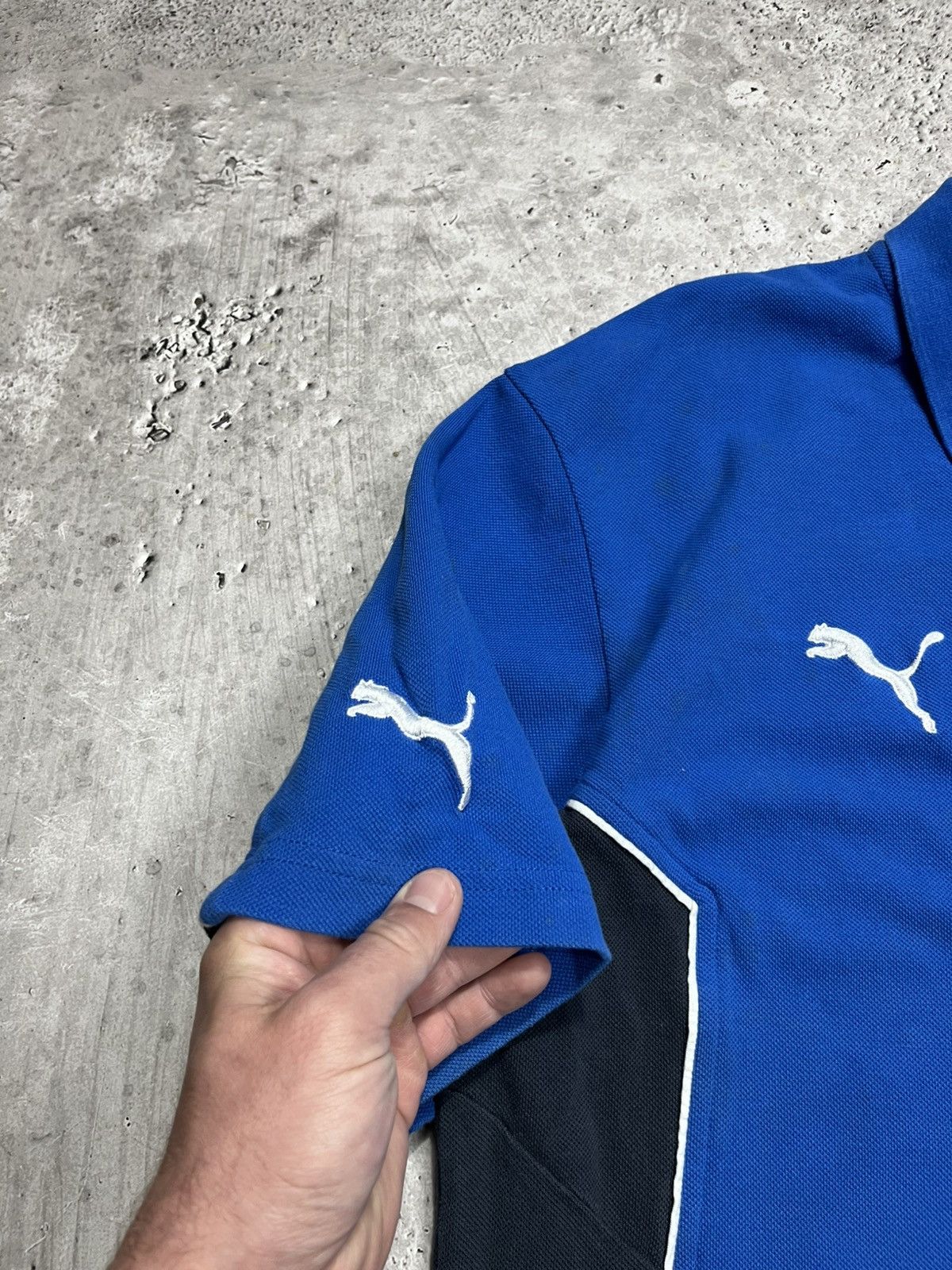 Puma Puma Bath Rugby Polo Shirt Blue Men Size L Sports Jersey Tee Size US L / EU 52-54 / 3 - 6 Thumbnail