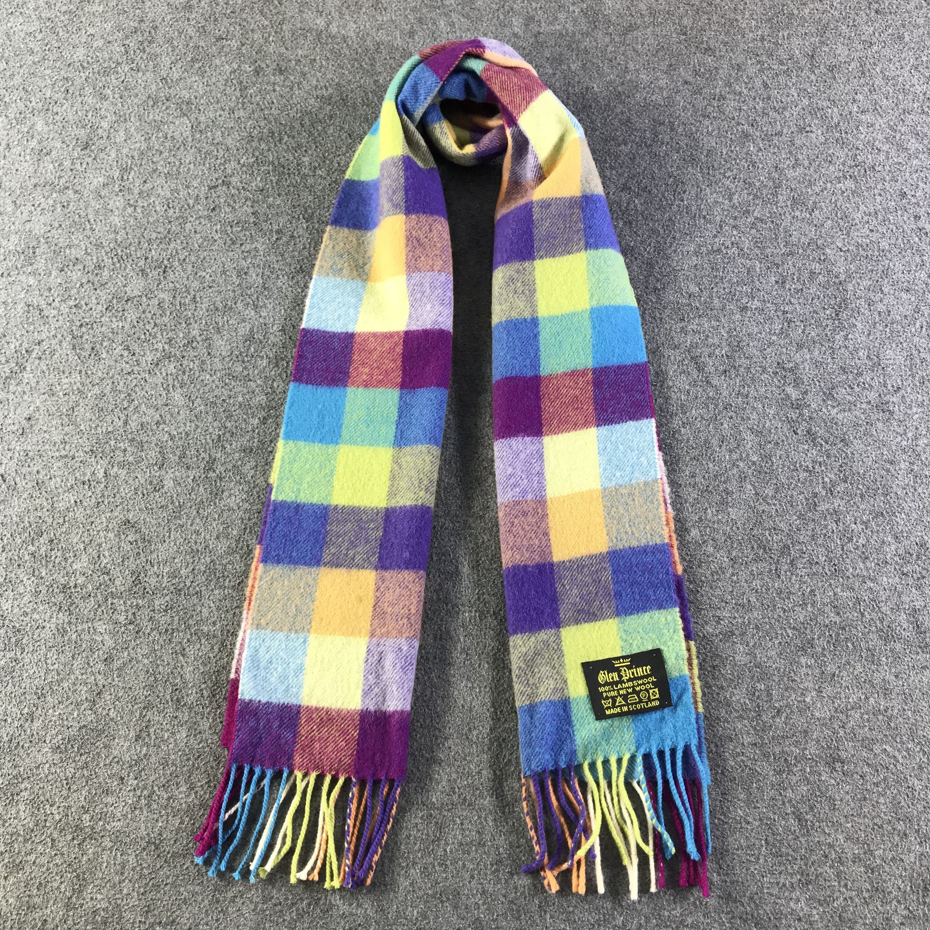 Vintage Glen Prince Scarf / Muffler / Neckwear SS1555 Size ONE SIZE - 1 Thumbnail