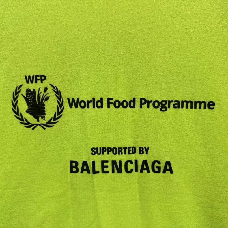 Balenciaga Balenciaga WFP second generation collaboration FW22 Logo l Size US L / EU 52-54 / 3 - 4 Thumbnail