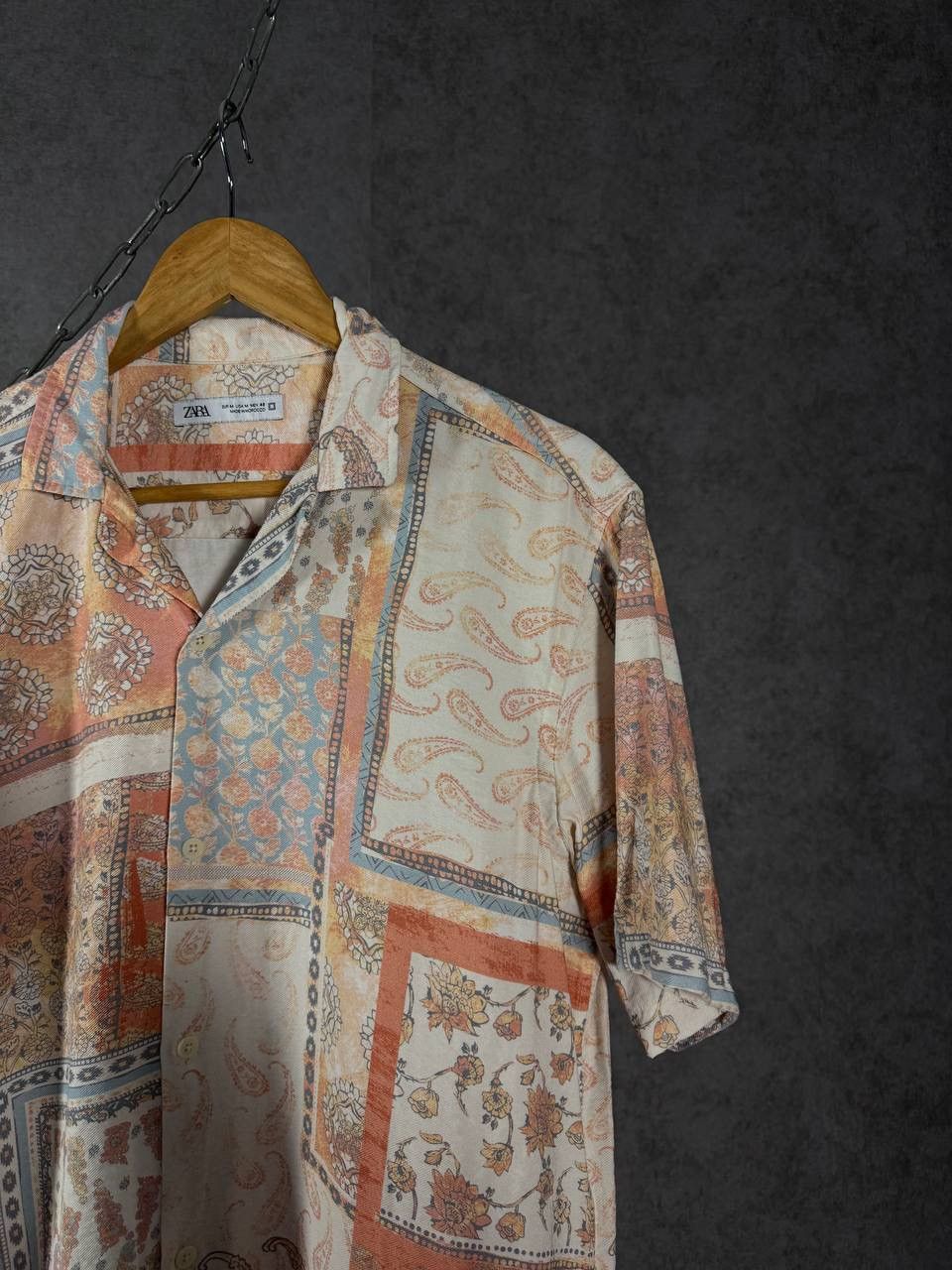 Zara Zara Man art crazy hawaiian shirt Size US M / EU 48-50 / 2 - 2 Thumbnail