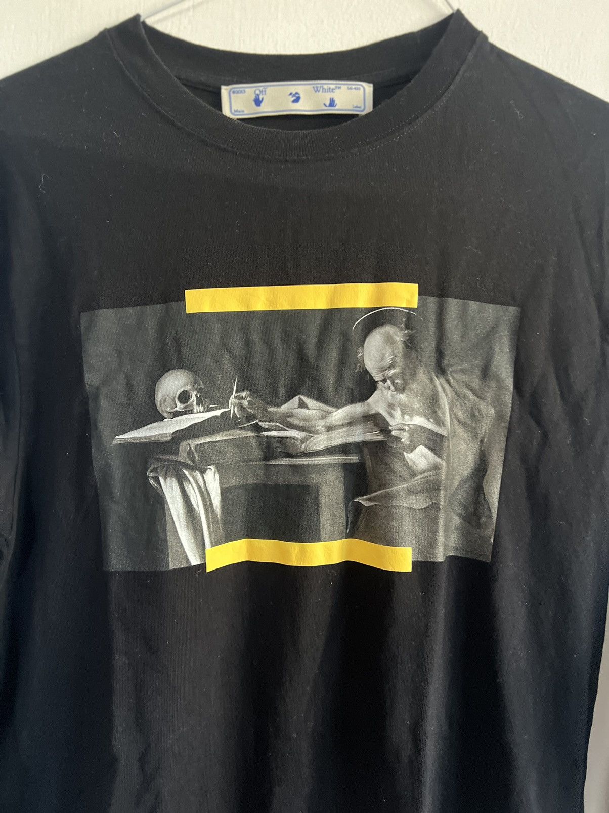 Off-White × Virgil Abloh Off white Caravaggio Long sleeve TEE Size US M / EU 48-50 / 2 - 4 Thumbnail