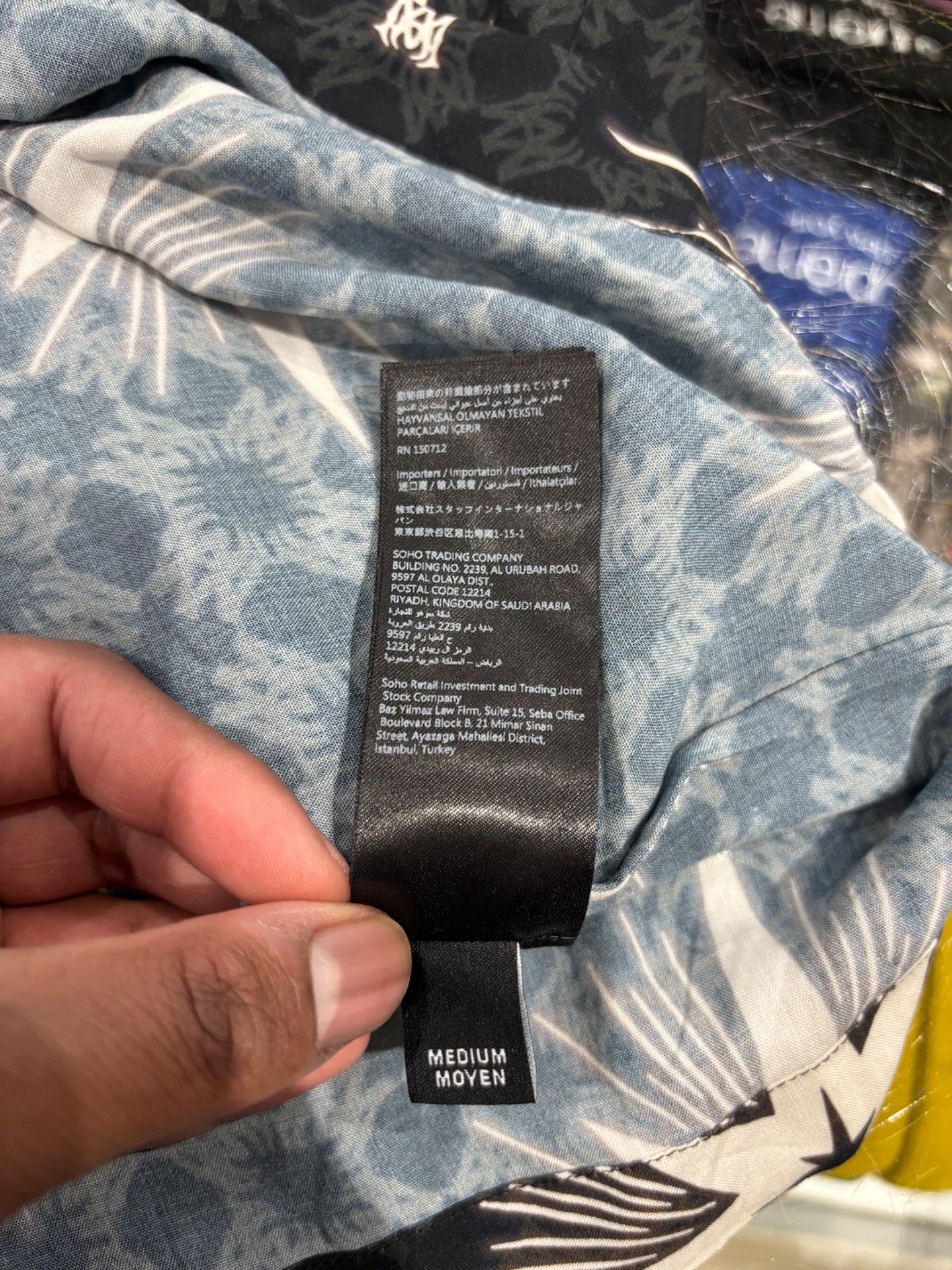 Amiri Amiri Starburst Camp Shirt Size US M / EU 48-50 / 2 - 7 Thumbnail