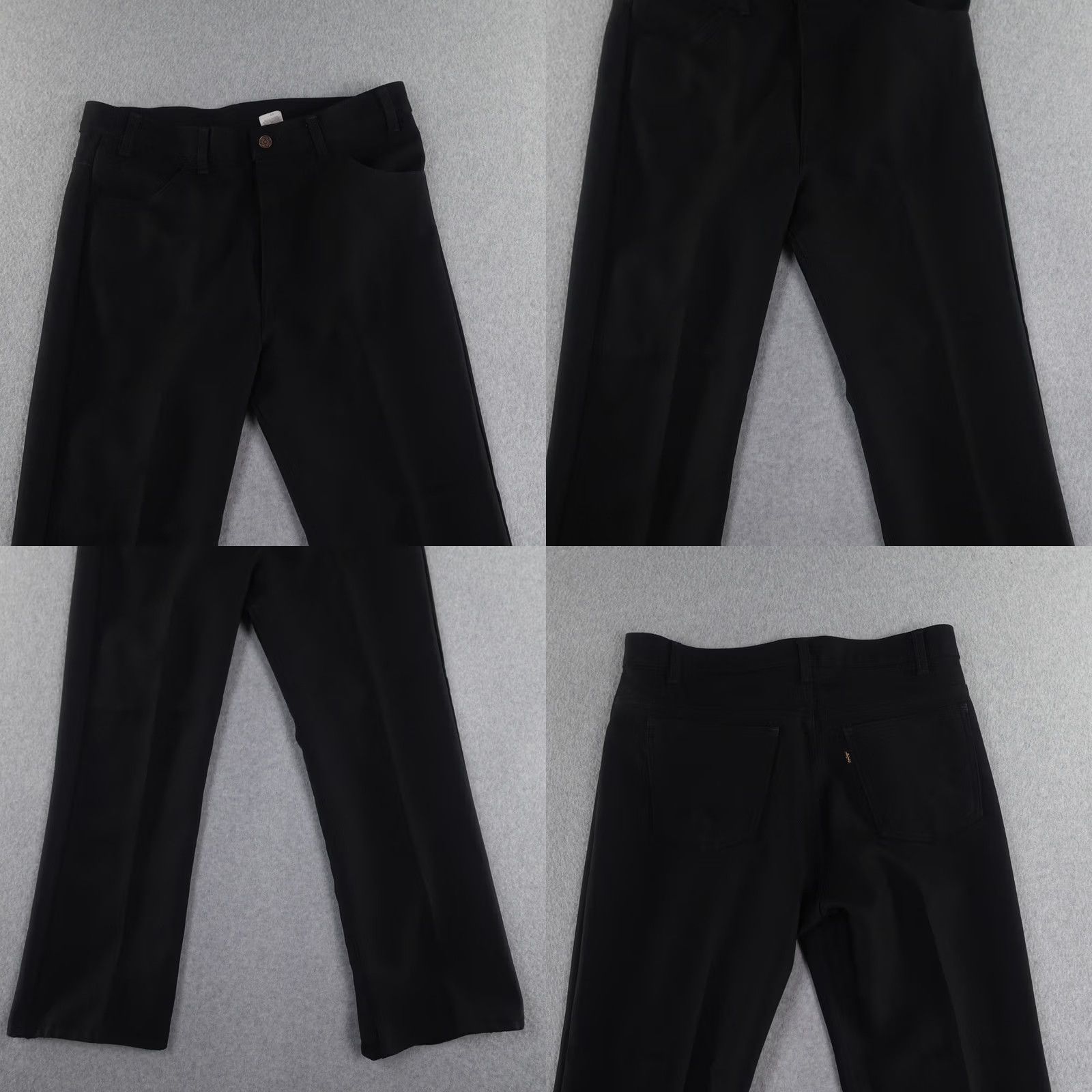 Levi's VINTAGE Levi's Pants Men 36 (36X28) Black Polyester Casual in Black Size US 36 / EU 52 - 9 Thumbnail