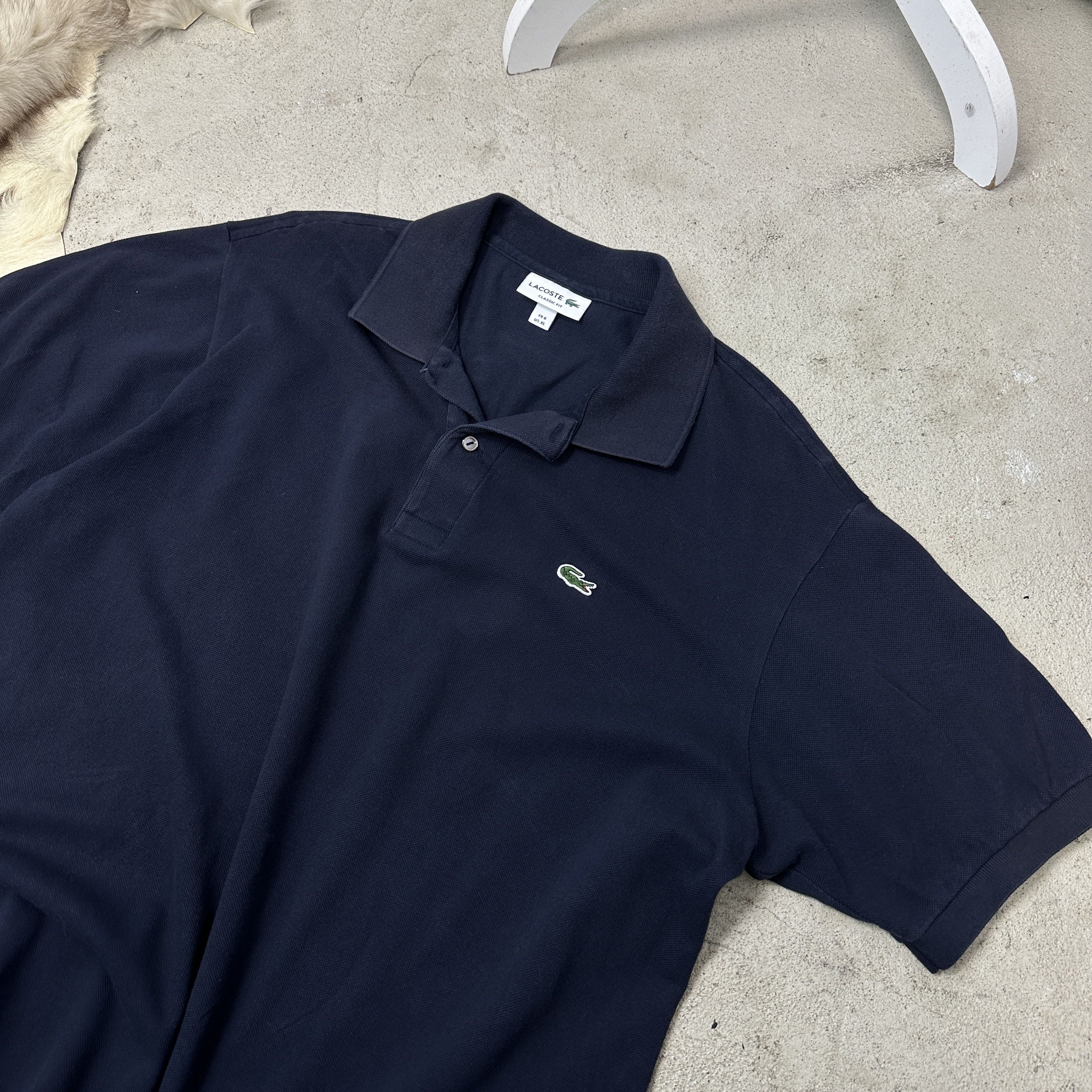 Lacoste Vintage Sporty Streetwear Lacoste Polo T-shirt Y2K Size US XL / EU 56 / 4 - 2 Thumbnail