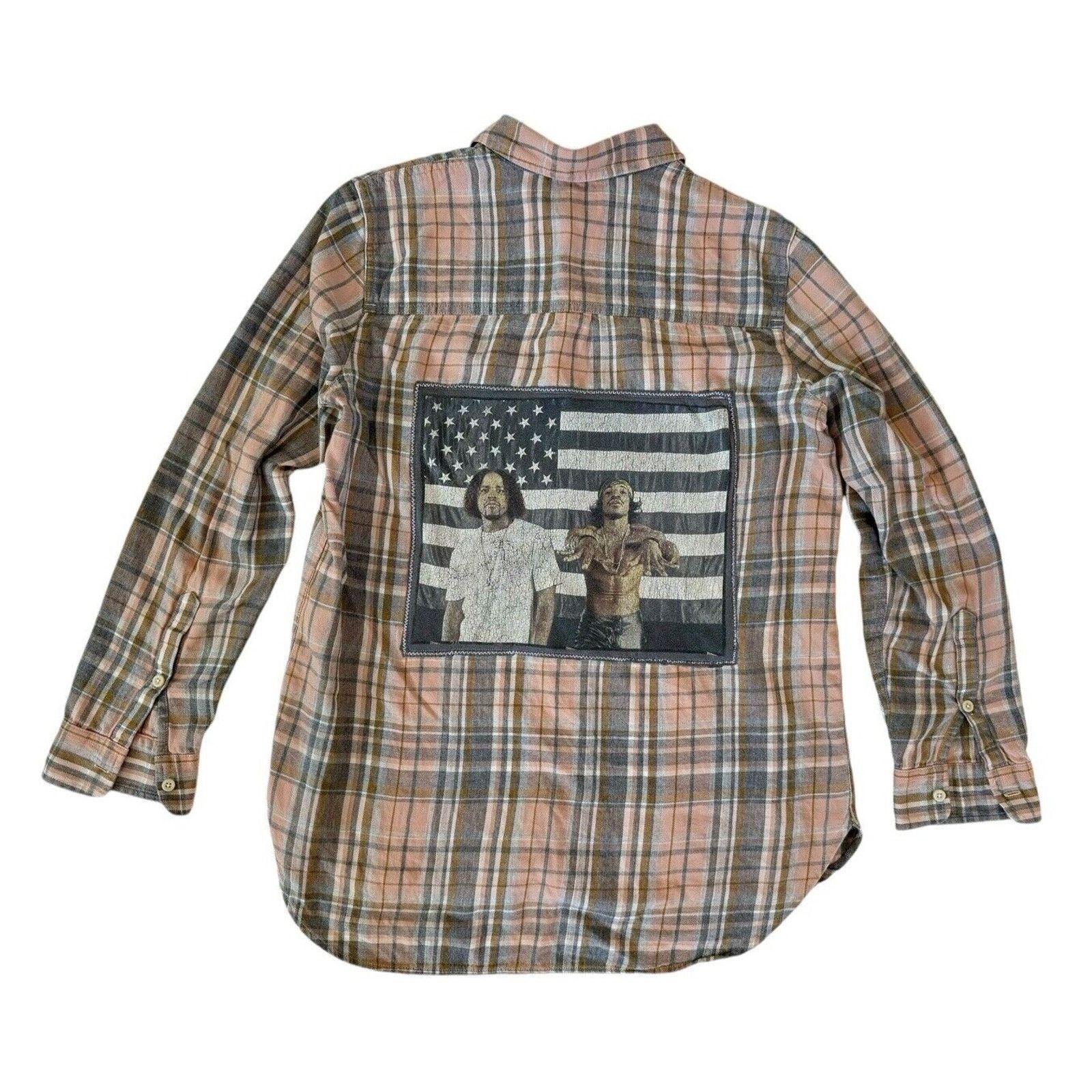 Outkast OUTKAST Plaid Retro Vintage Concert 90s Hip Hop Rap Shirt S Size S / US 4 / IT 40 - 7 Thumbnail