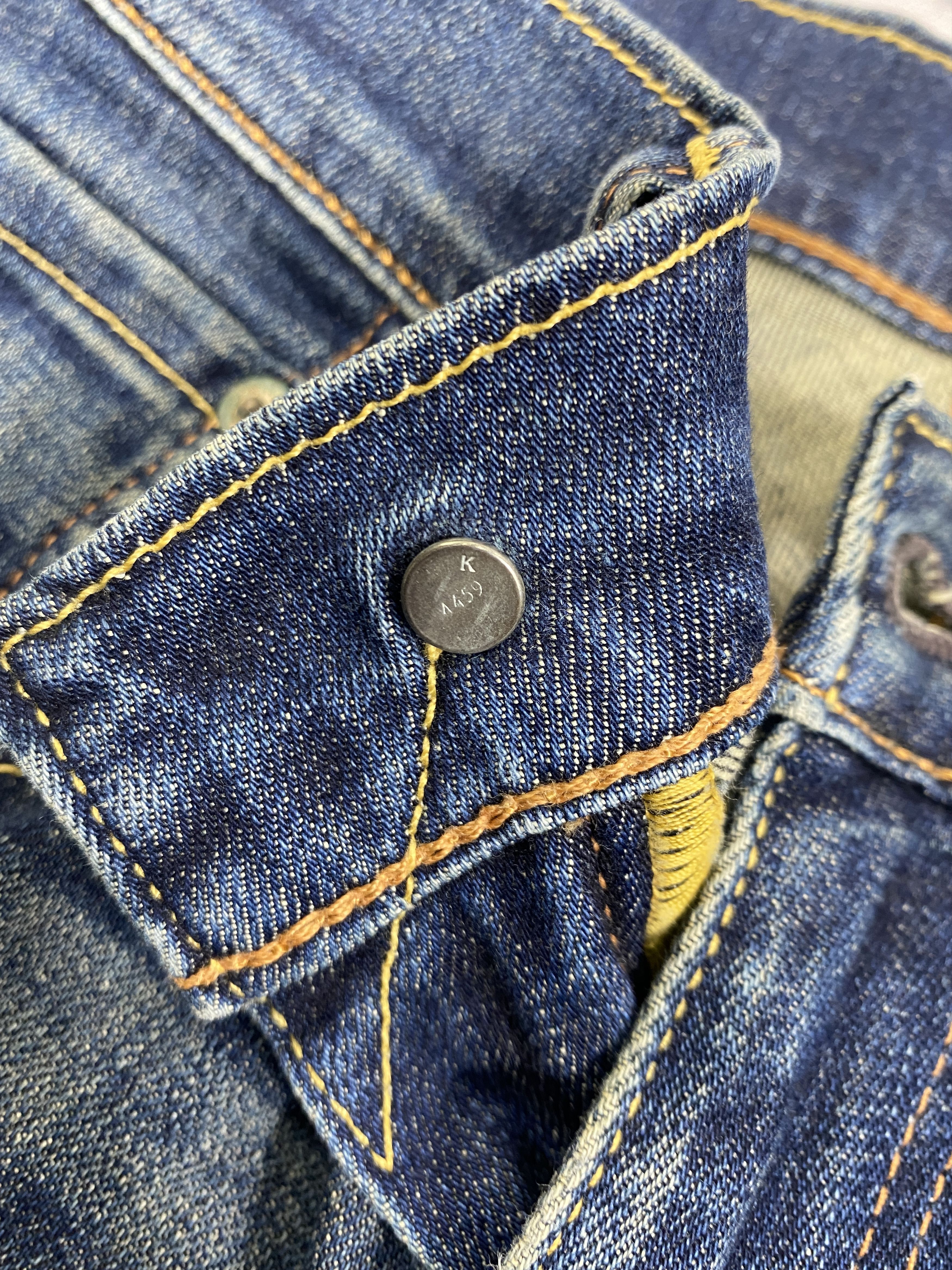 Levi's Blue Distressed Levi's 511 Jeans 28x31.5 Denim -SJ060 Size US 28 / EU 44 - 6 Thumbnail