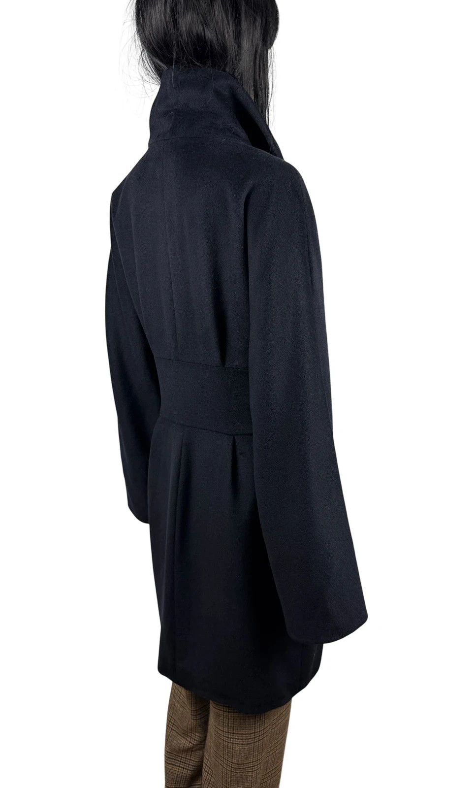 Other Delcorso Luxury Coat Wool Cashmere Mock Neck size 46 Size L / US 10 / IT 46 - 9 Thumbnail