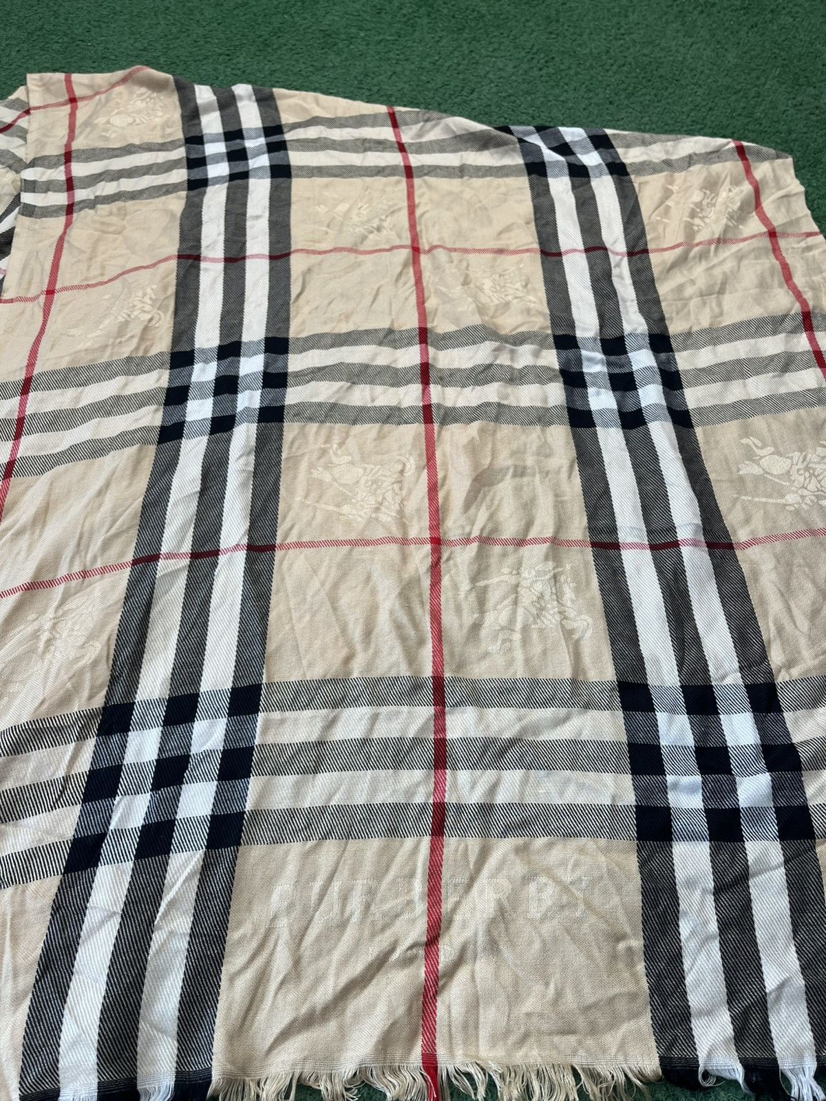 Burberry Burberry London big scarf Vintage Size ONE SIZE - 4 Thumbnail