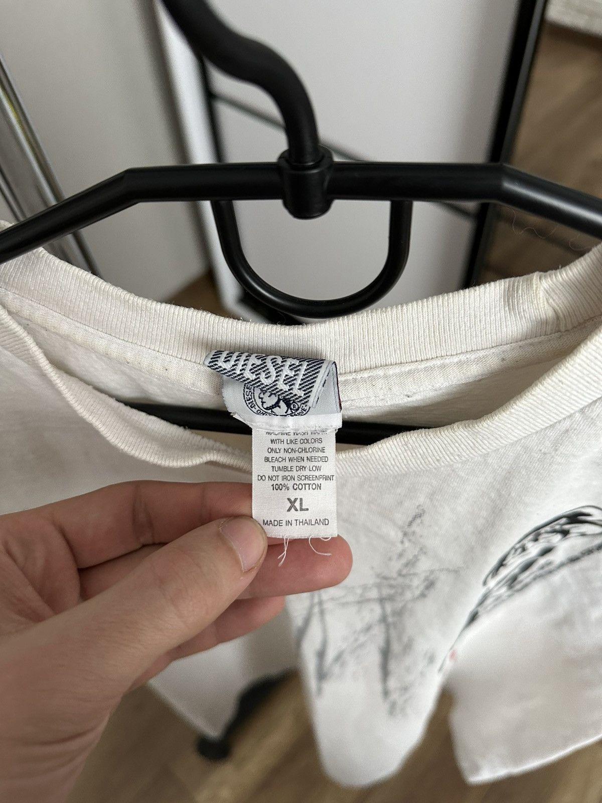 Diesel Diesel Vintage Big Logo T-Shirt 90s Size US XL / EU 56 / 4 - 11 Thumbnail