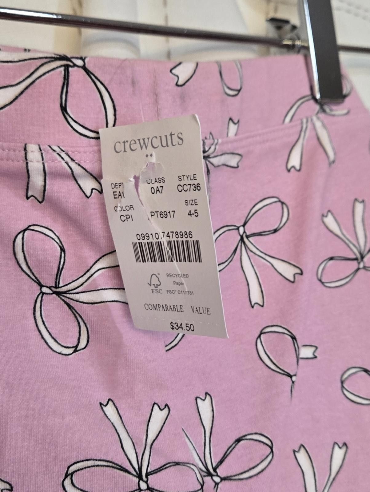Other Crewcuts Girls' bow leggings Size US 26 / EU 42 - 4 Thumbnail