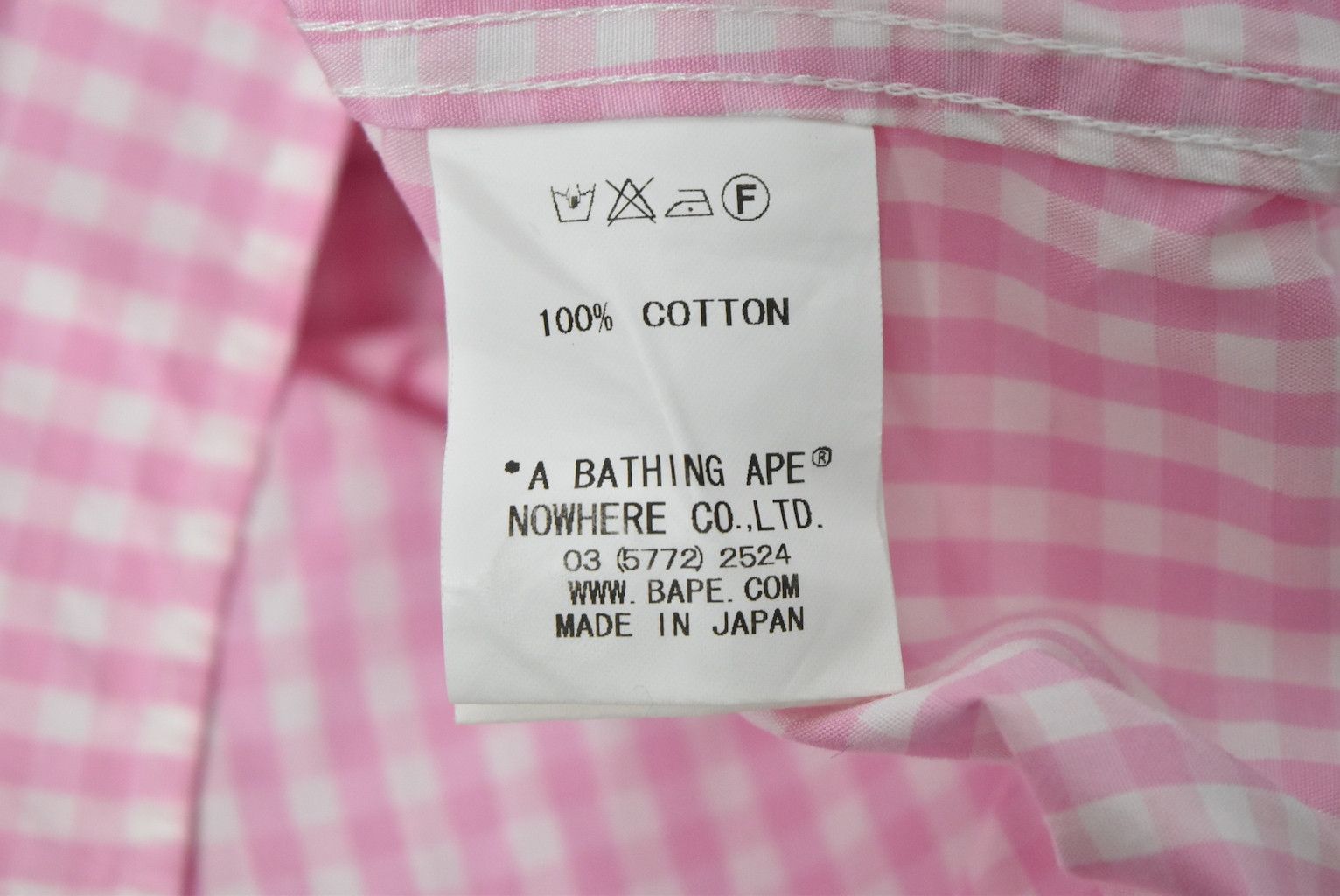 Bape Checkered Button Up S/S Shirt Size US S / EU 44-46 / 1 - 7 Thumbnail