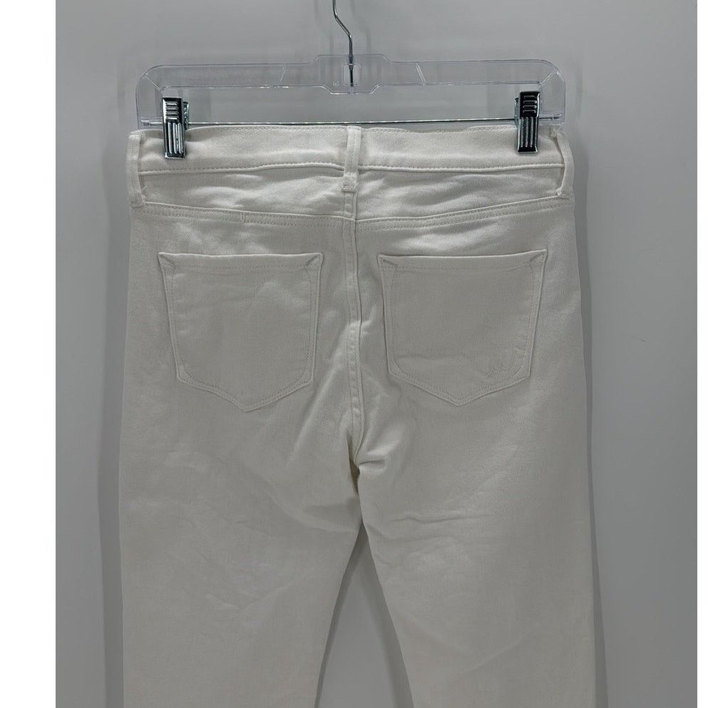 Express Express mid rise bell flare white jeans size 2 western NFR Size 26" / US 2 / IT 38 - 5 Thumbnail