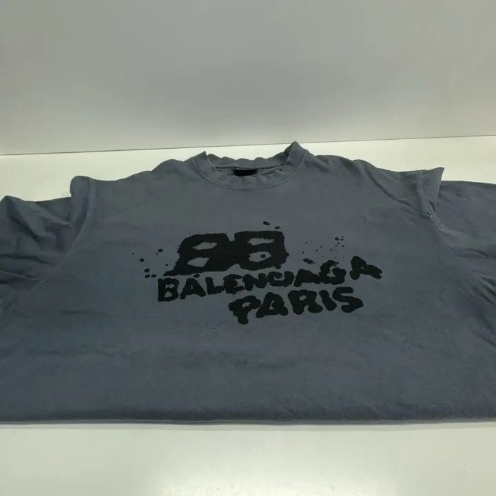 Balenciaga Balenciaga Balenciaga Hand Drawn BB Icon TShirt -2507 Size US M / EU 48-50 / 2 - 3 Thumbnail