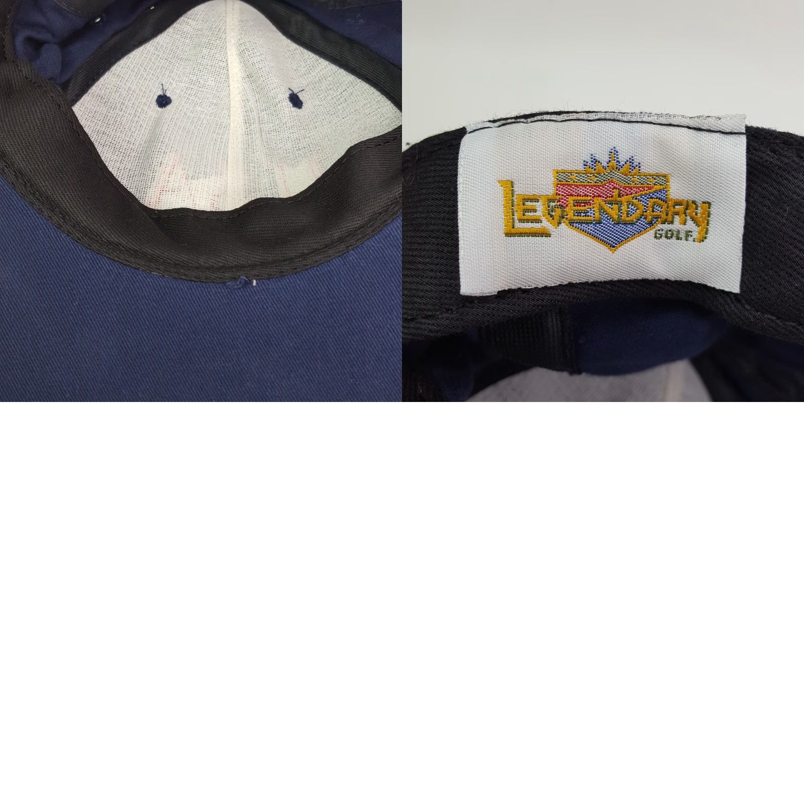 Vintage VINTAGE USA American Flag Snapback Adjustable Navy Blue Golf Hat Baseball Cap Mens Size ONE SIZE - 8 Thumbnail