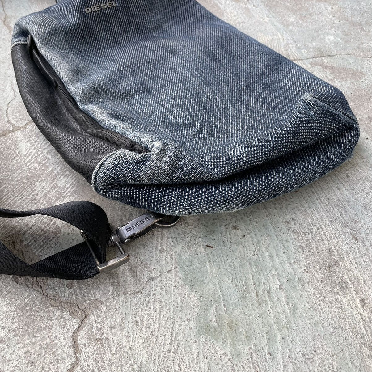 Diesel × Vintage 🔥Rare🔥Vintage Diesel denim sling bag style y2k Japanese Size ONE SIZE - 5 Thumbnail