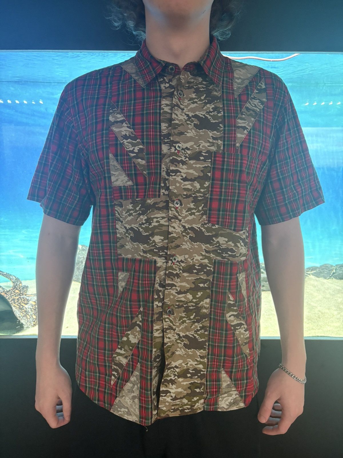 Comme des Garcons Homme Plus CDG Homme Plus SS13 Plaid Button Up Size US M / EU 48-50 / 2 - 1 Thumbnail