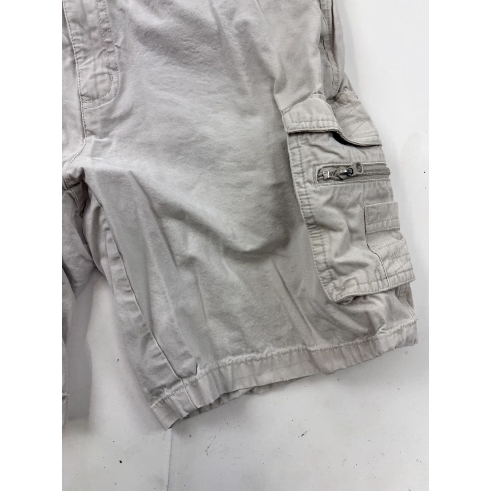 Vintage Columbia Shorts Mens Medium Beige Cargo 10 Inseam Cotton Outdoor Casual XCO Size US 31 - 3 Thumbnail
