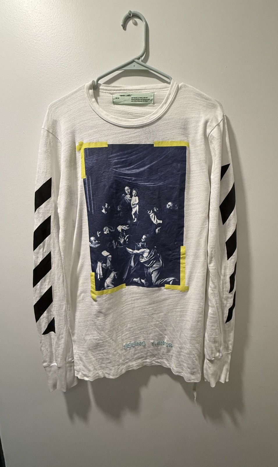 Off-White Off-White c/o Virgil Abloh 2017 Caravaggio Seeing Things Size US S / EU 44-46 / 1 - 1 Thumbnail