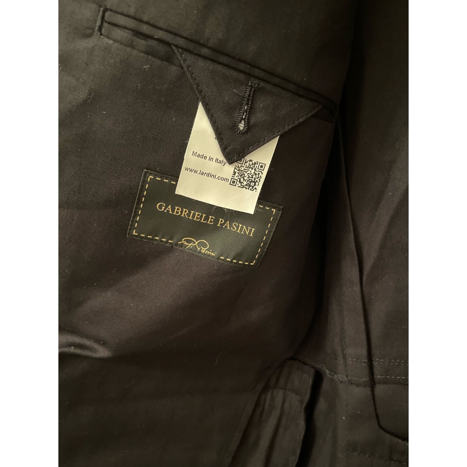 Gabrielle Gabrielle Pasini Men’s Single Breasted Blazer NWT Size: 50 Size 50R - 7 Thumbnail