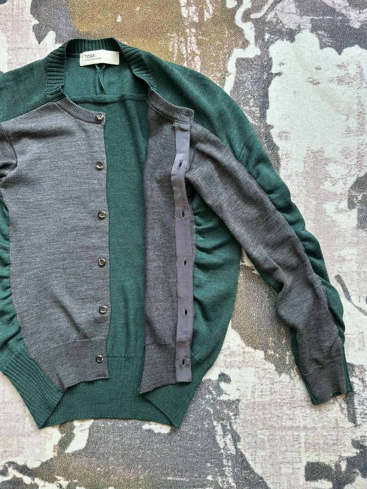 TOGA VIRILIS × Toga TOGA Toga Archives wool symmetrical knitwear Size US M / EU 48-50 / 2 - 5 Thumbnail