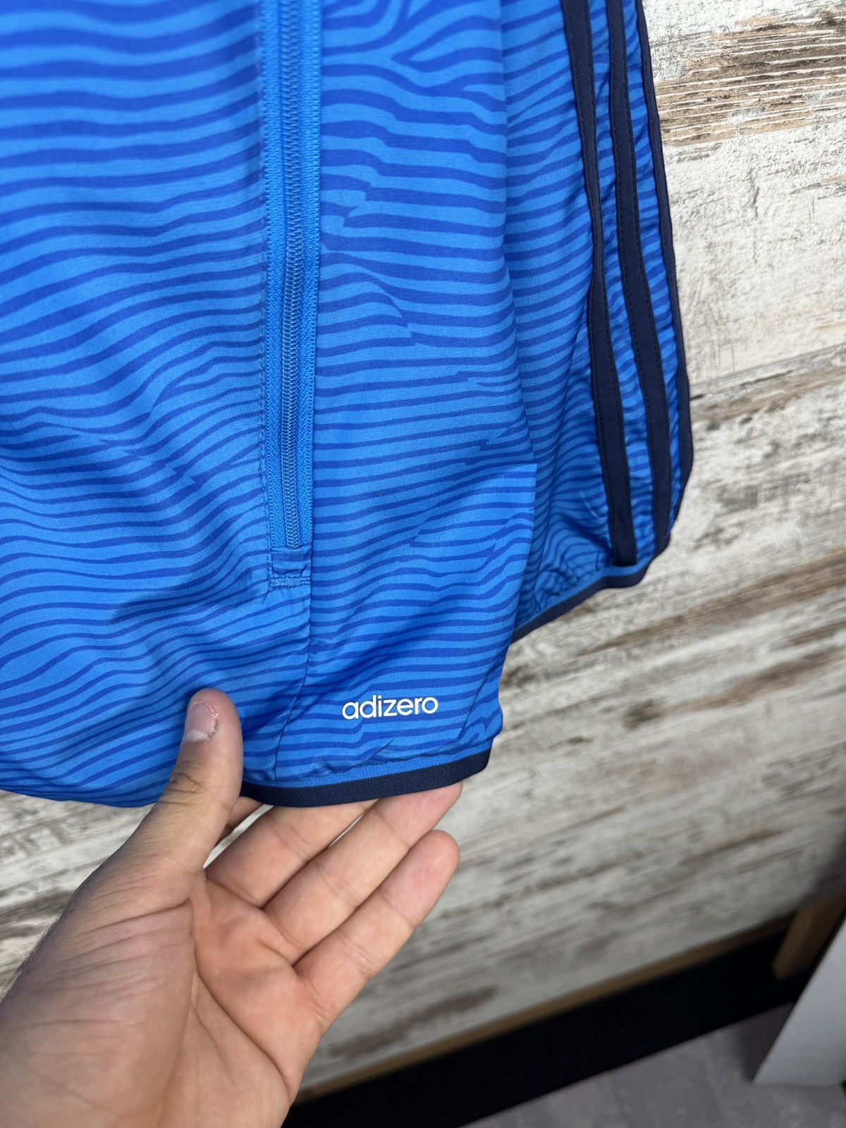 Adidas Mens Vintage Adidas Real Madrid track jacket olympic jersey Size US L / EU 52-54 / 3 - 8 Thumbnail