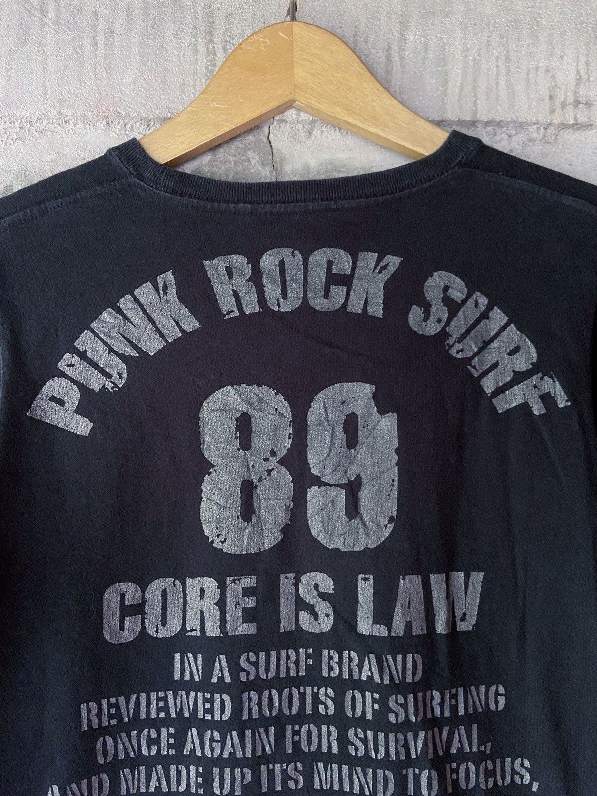 Beauty Beast PUNK ROCK SURF CORE IS LAW LONG SLEEVE Size US S / EU 44-46 / 1 - 15 Thumbnail