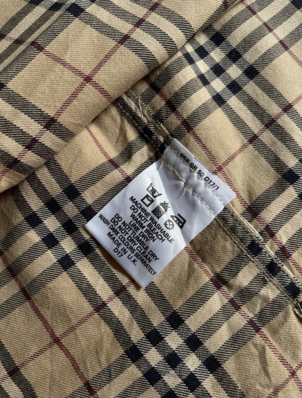 Burberry Burberry Nova Check Shirt Size US M / EU 48-50 / 2 - 6 Thumbnail