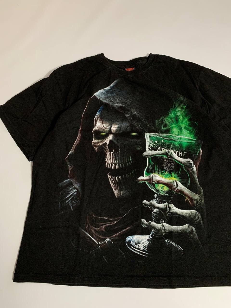Other Crazy Spiral Ghotic Skull Vampires Poison Shirt men’s Size US XL / EU 56 / 4 - 2 Thumbnail