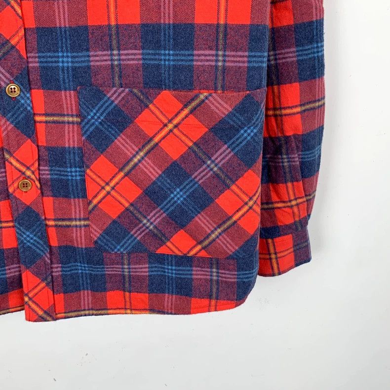 Gucci GucciDisney co-branded red plaid cotton lapel long-sleeved Size US S / EU 44-46 / 1 - 4 Thumbnail