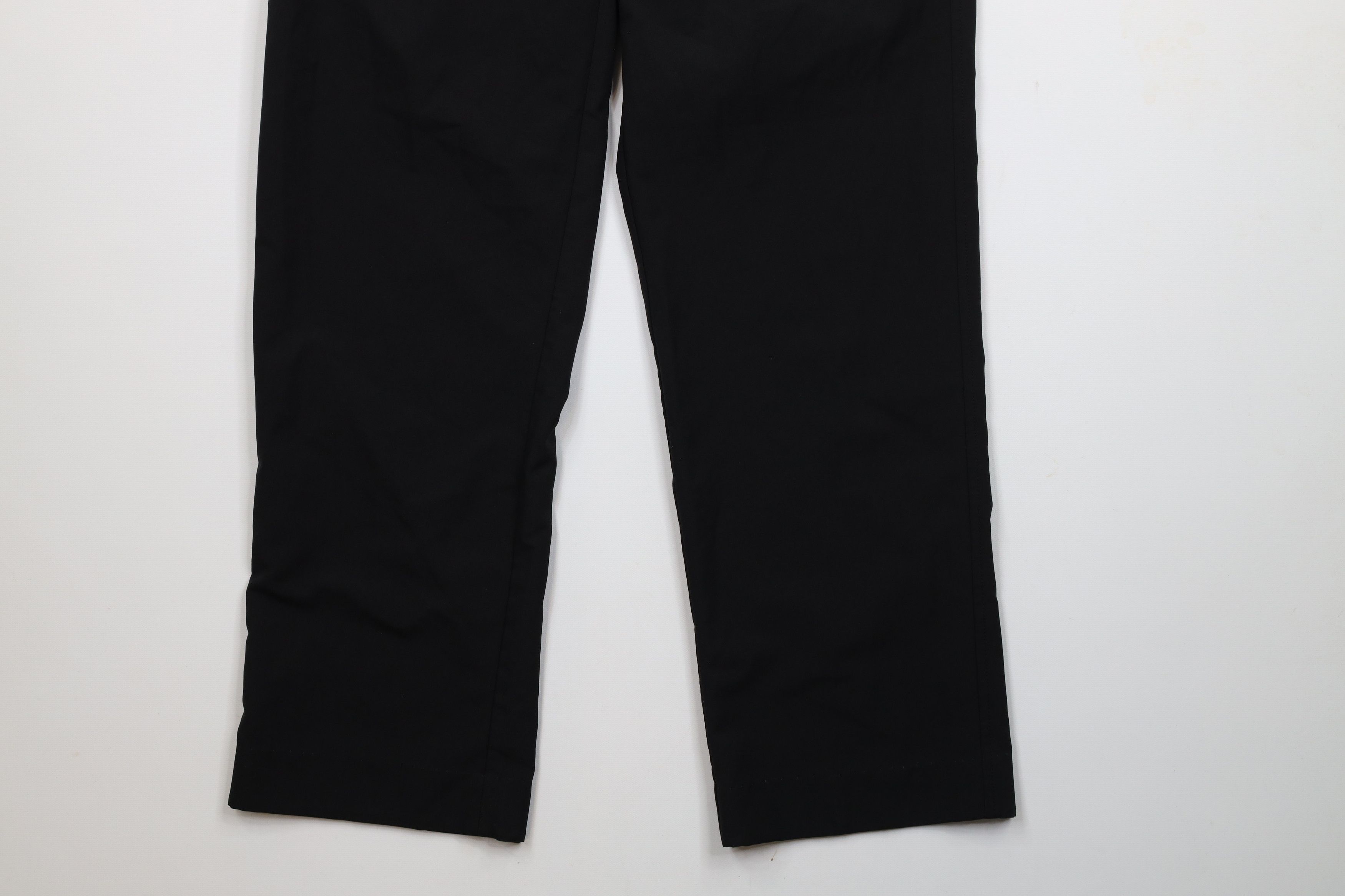 Footjoy × Vintage FootJoy Tech Flat Front Golfing Golf Chino Pants Black Size US 30 / EU 46 - 4 Thumbnail
