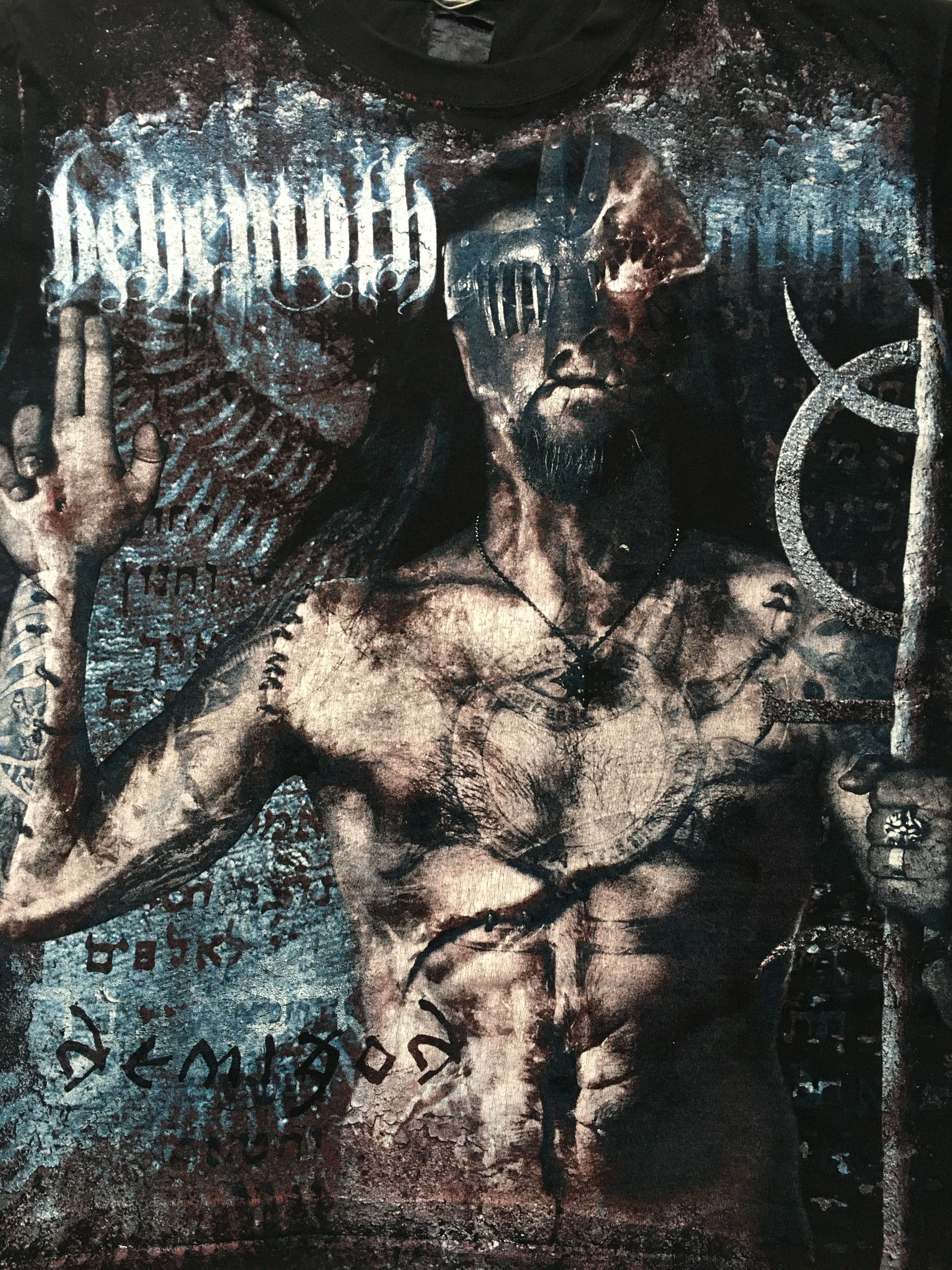 Band Tees Vintage Behemoth - Demigod Allover Print Band Tee Size US L / EU 52-54 / 3 - 2 Thumbnail