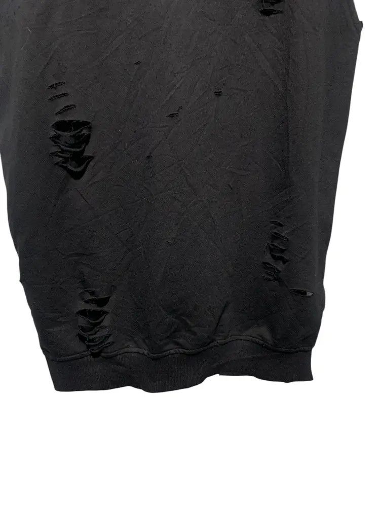 20471120 2000s Rings gothic distressed sleeveless hoodie Size US L / EU 52-54 / 3 - 10 Thumbnail