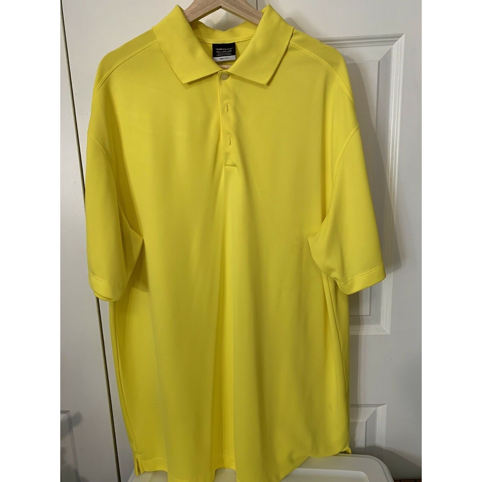 Nike Nike Golf Dri-Fit Men’s Sz XXL Golfing Polo Shirt Yellow Size US XXL / EU 58 / 5 - 1 Thumbnail