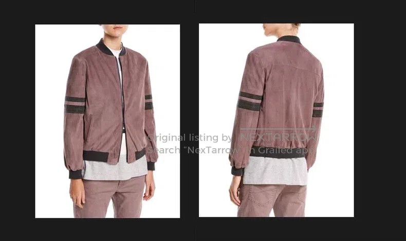 Brunello Cucinelli Brunello Cucinelli Heavy Chain Suede Leather Jacket Size XXS / US 00 / IT 34 - 3 Thumbnail