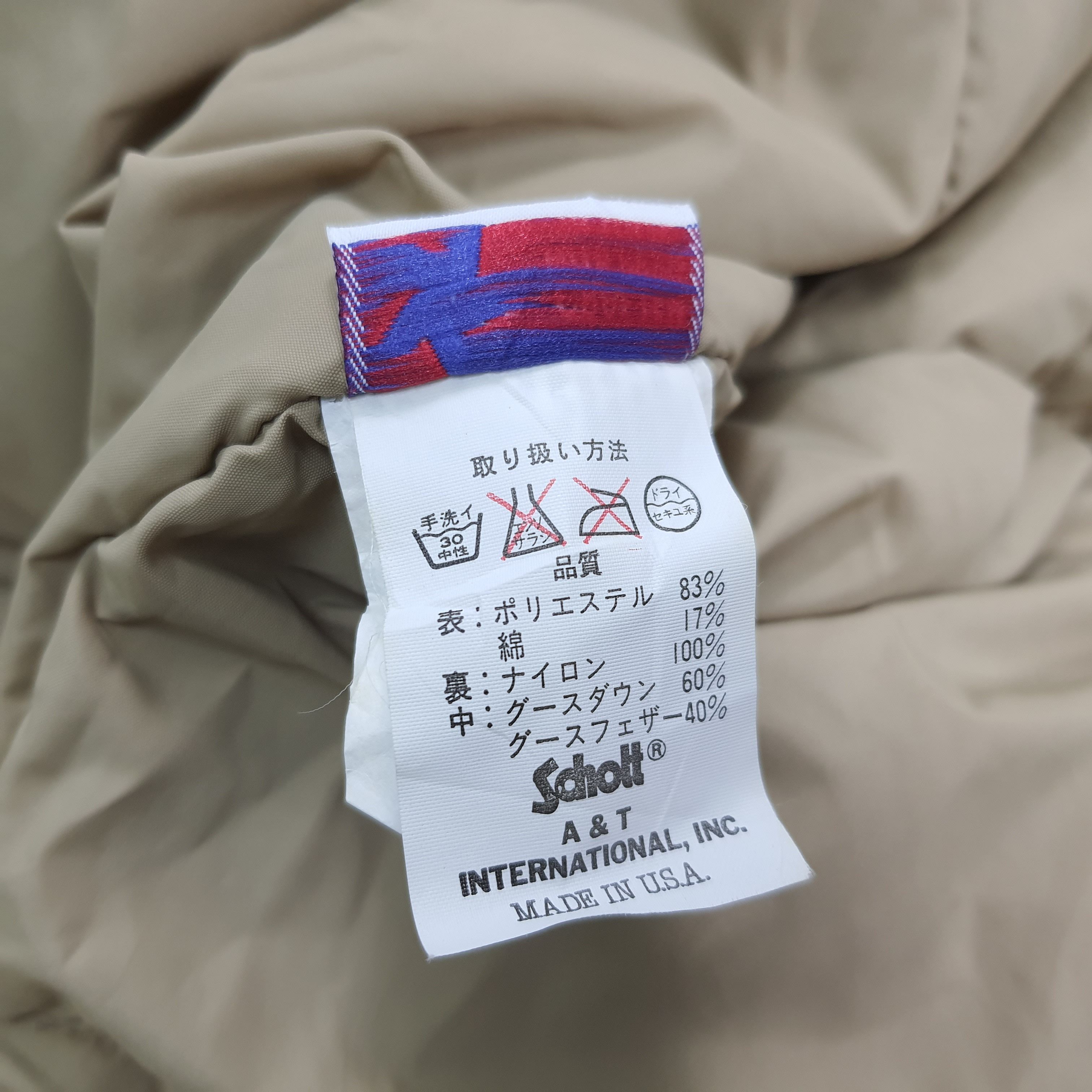 Schott Vintage Down by Schott NYC Goose Parka Jacket C306N12 Size M / US 6-8 / IT 42-44 - 7 Thumbnail