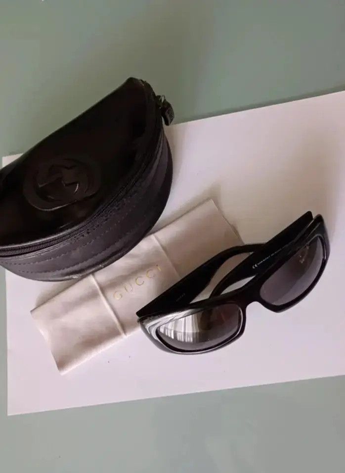 Gucci × Tom Ford × Vintage GUCCI Sunglasses Wrap Shield Sport Ski Mask Tom Ford Era Size ONE SIZE - 1 Thumbnail
