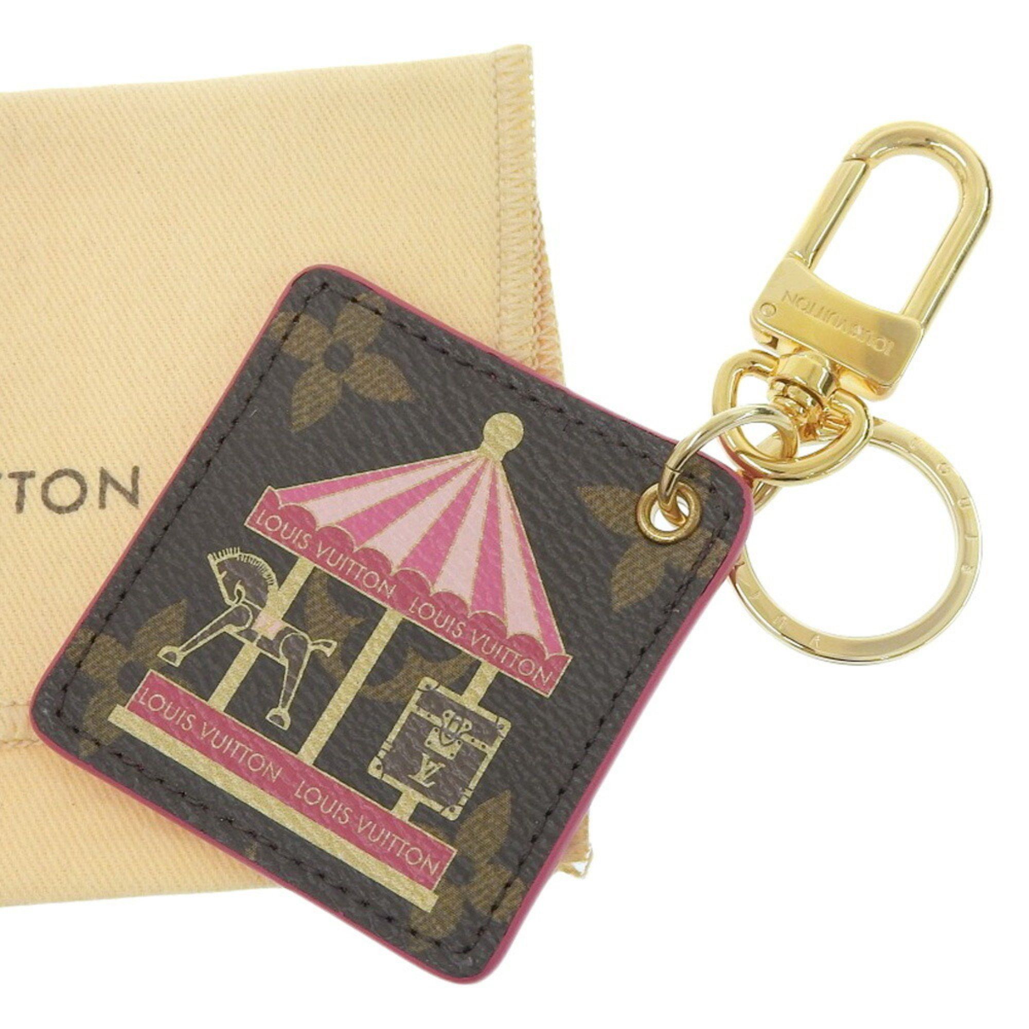 Louis Vuitton Like new Louis Vuitton Monogram Porte-Clés Illustre Carrousel M66942 Key Ring Size ONE SIZE - 1 Thumbnail