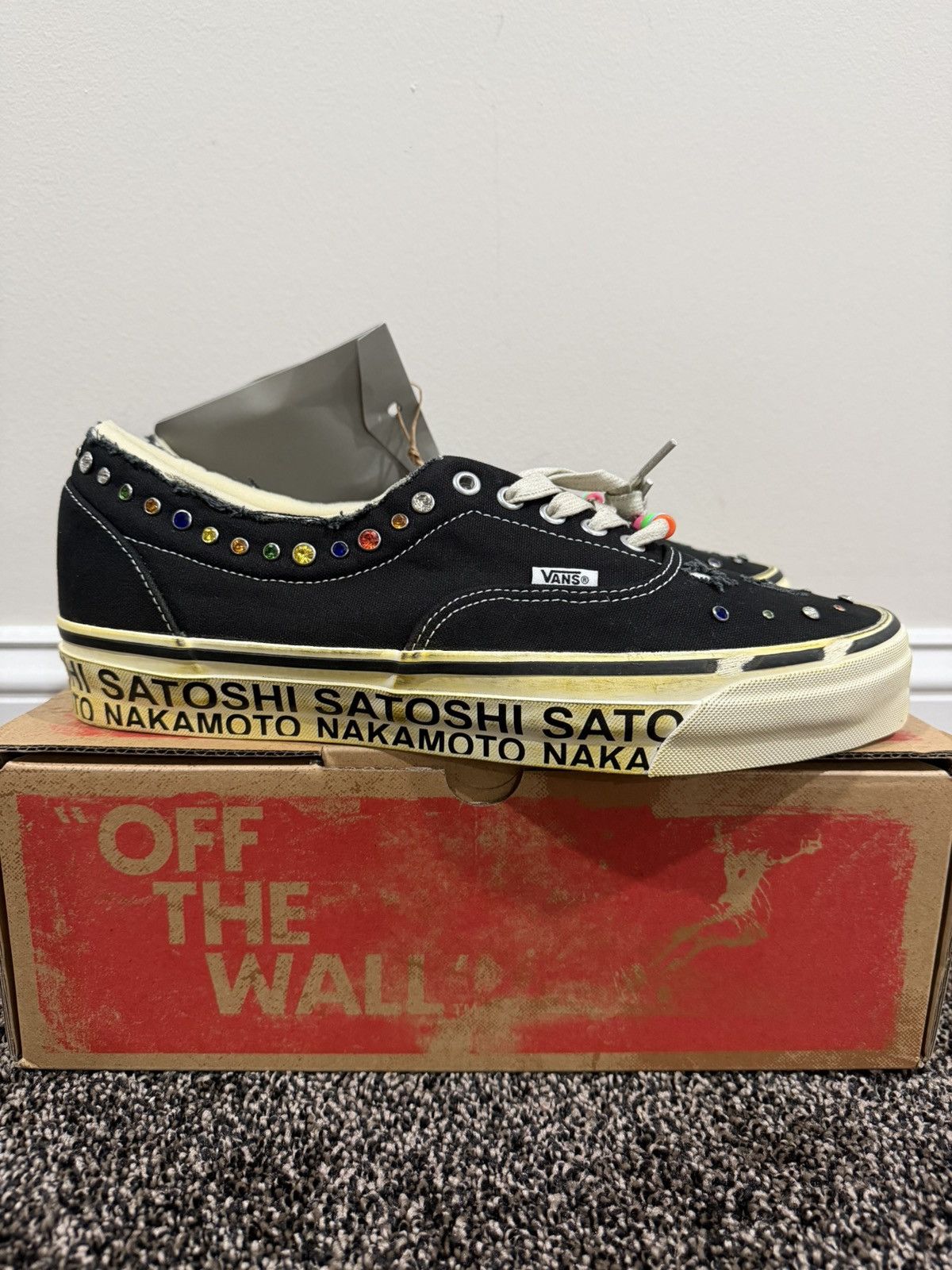 Satoshi Nakamoto × Vans Satoshi Nakamoto x Vans OTW Lucky Charms Era 95 Low Sneakers Size US 12 / EU 45 - 4 Thumbnail