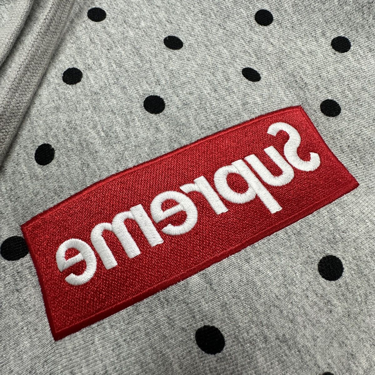 Comme des Garcons × Supreme Supreme CDG Comme Des Garçons SS12 Box Logo Hoodie Grey M Size US M / EU 48-50 / 2 - 4 Thumbnail