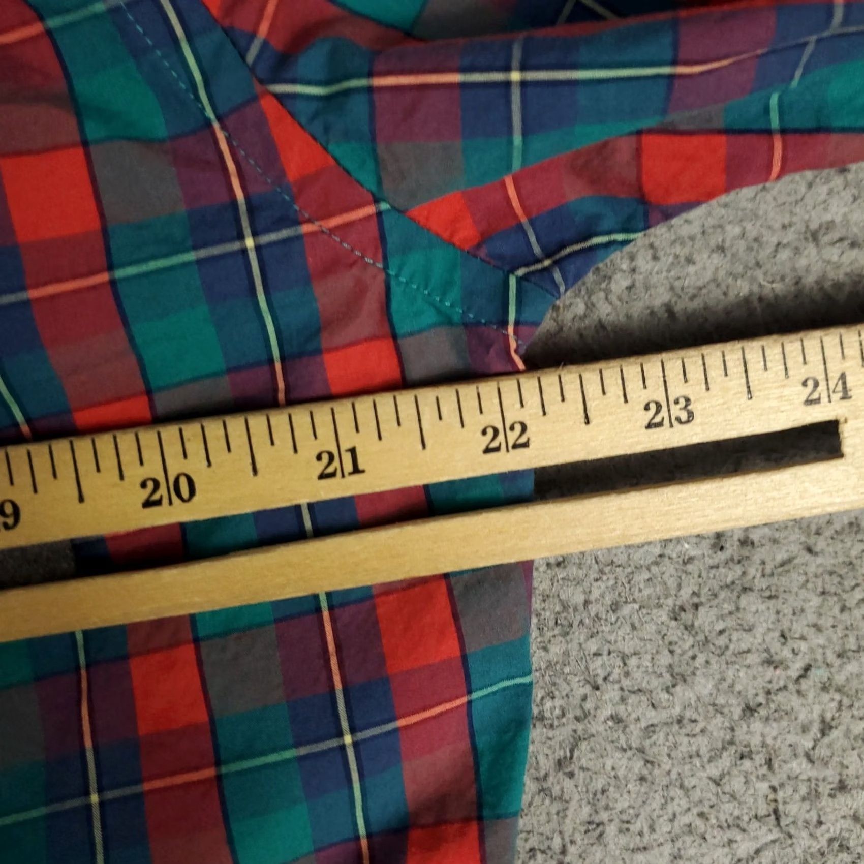Brooks Brothers Brooks Brothers Shirt Mens Medium Red Green Plaid Button Up Long Sleeve Size US M / EU 48-50 / 2 - 5 Thumbnail