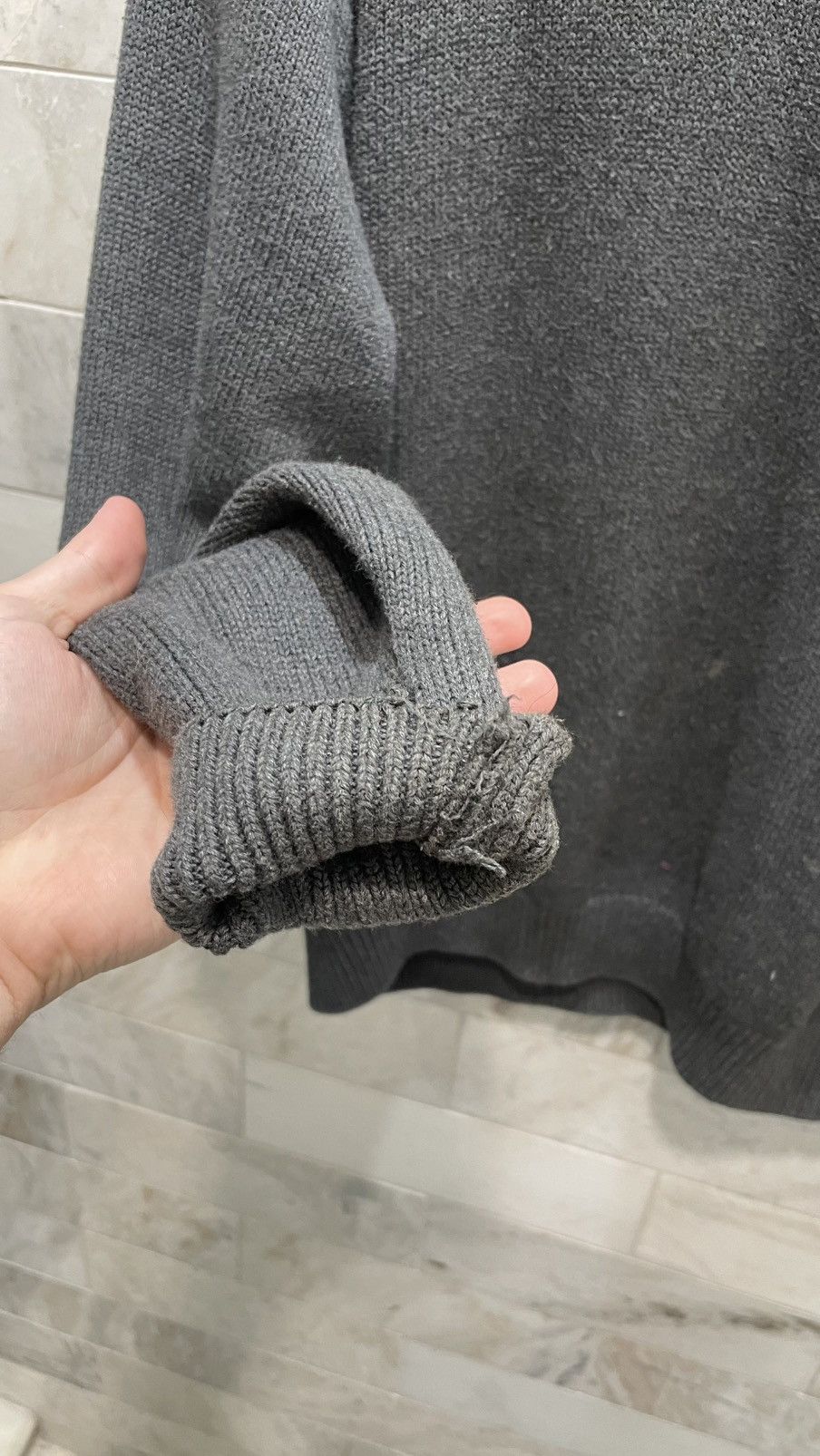 Tommy Hilfiger Tommy Hilfiger Knit Grey Crewneck Sweater Size US L / EU 52-54 / 3 - 4 Thumbnail