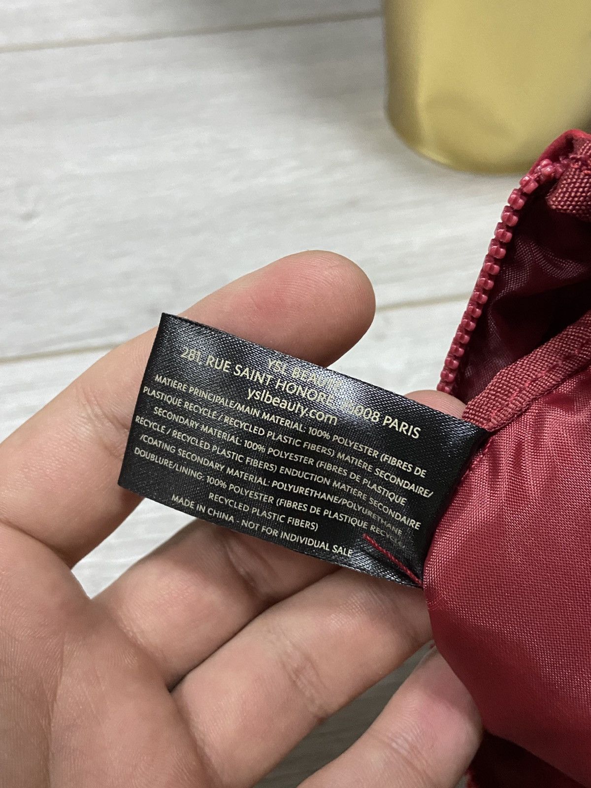 Yves Saint Laurent YSL Yves Saint Laurent beauty pouch bag parfums Size ONE SIZE - 6 Thumbnail