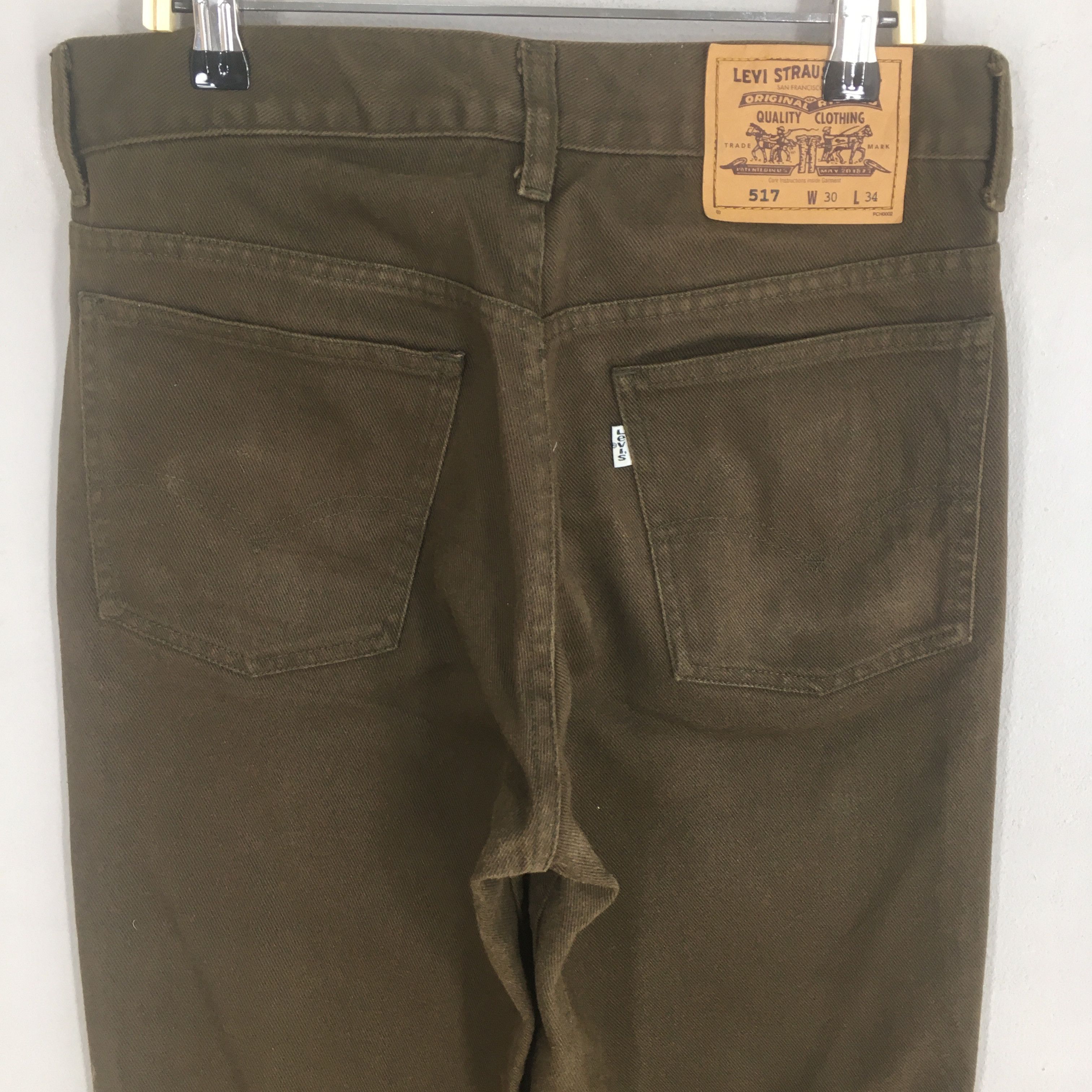 Levi's Size 29x29.5 Vintage 90s Levi's 517 Flared Jeans S2007 Size US 29 - 11 Thumbnail